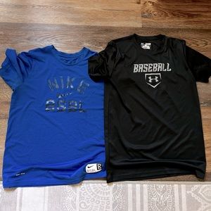 Bundle - 2 UA drifit t-shirts